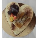 Coeur Gâteau d'anniversaire