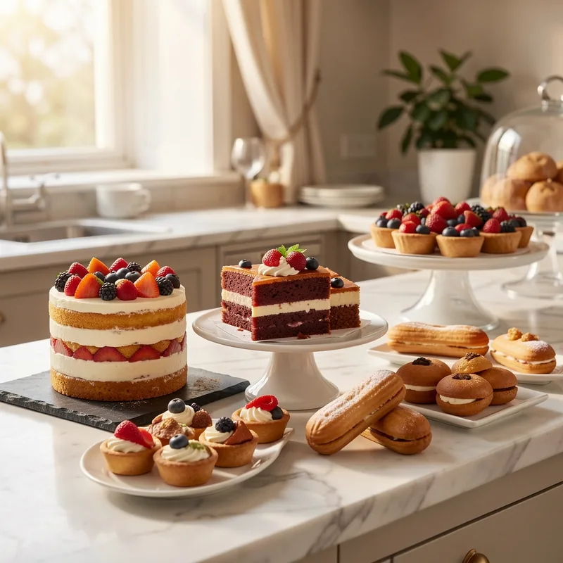 Desserts gourmands